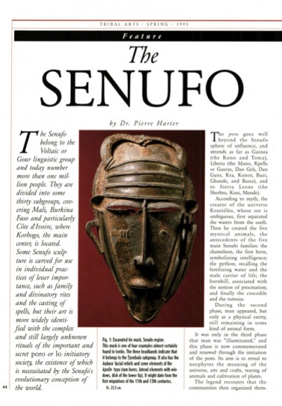 The Senufo
