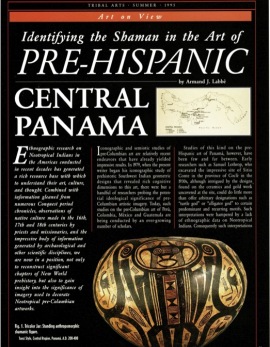 Identifying the Shaman in the Art of Pre-Hispanic Central Panama