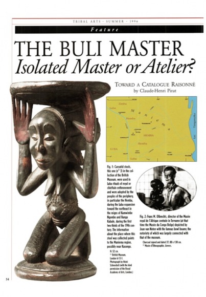 The Buli Master. Isolated Master or Atelier? Toward a catalogue raisonné