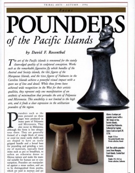 Les Pilons des îles du Pacifique