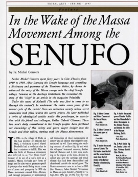 In the Wake of the Massa Movement Among the Senufo