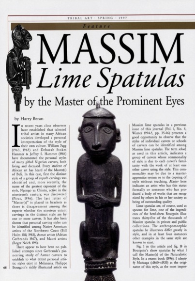 Massim Lime Spatulas by the Master of the Prominent Eyes