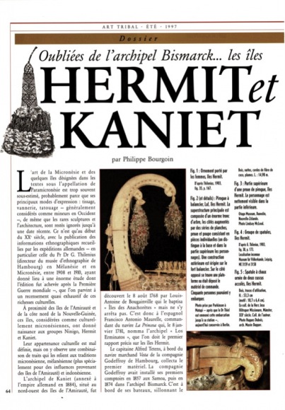 The Forgotten Islands of the Bismarck Archipelago: the Hermits and Kaniets