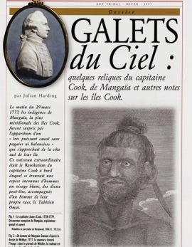 Galets du Ciel : quelques reliques du capitaine Cook, de Mangaïa et autres notes sur les îles Cook.