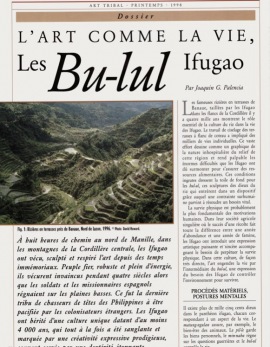 Art as Life. The Ifugao Bu-lul