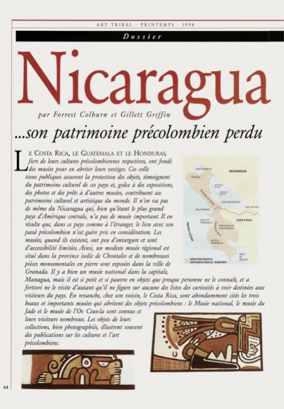 Nicaragua and its Lost Pre-Columbian Heritage