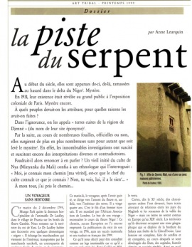 La piste du Serpent