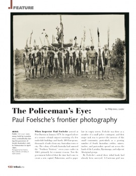 Les yeux du policier : la frontière photographiée par Paul Foelsche