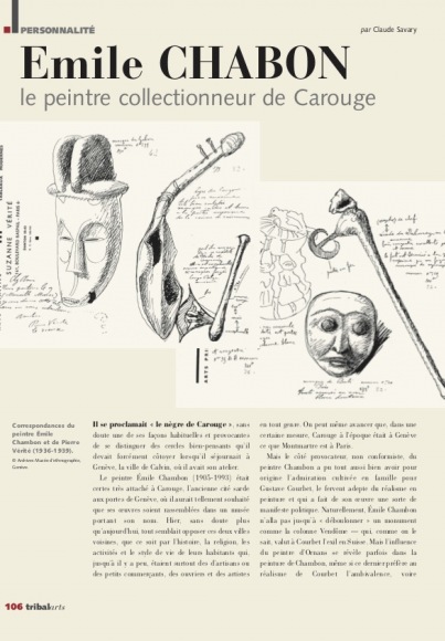 Emile Chambon : Le Peintre collectionneur de Carouge