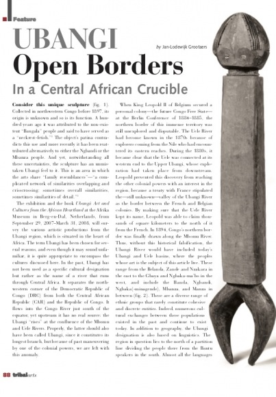 Ubangi : Open Borders in a Central African Crucible