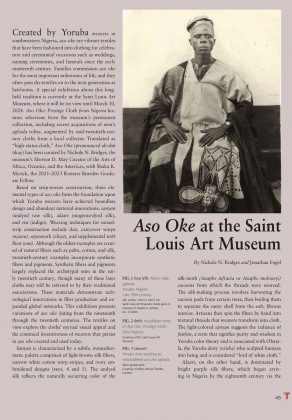 Aso Oke at the Saint Louis Art Museum
