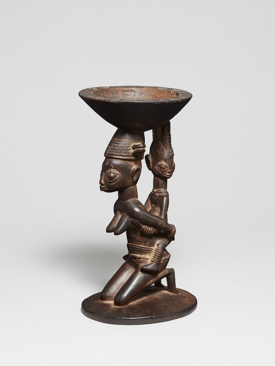 Yoruba divination bowl Nigeria Lempertz Brussels