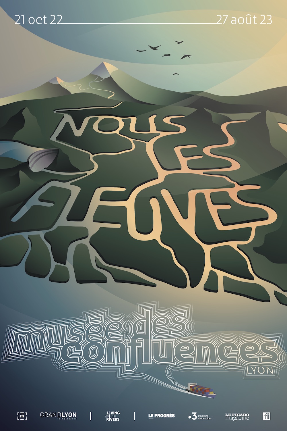 Nous, les fleuves Musée des Confluences Lyon
