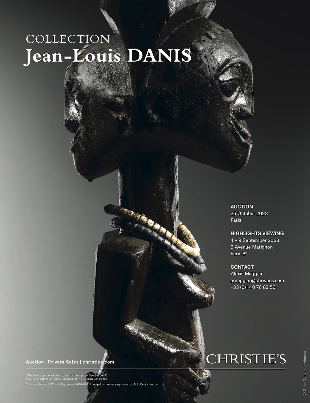 Collection Jean-Louis Danis, Christie's Paris