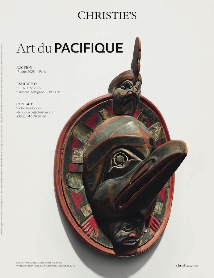 Christies Paris Arts du Pacifique 17 juin 2025