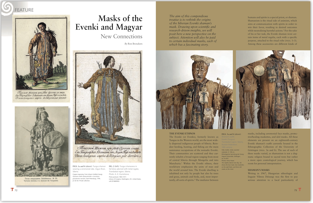 Evenki and Magyar Shaman Masks Cis-Ural