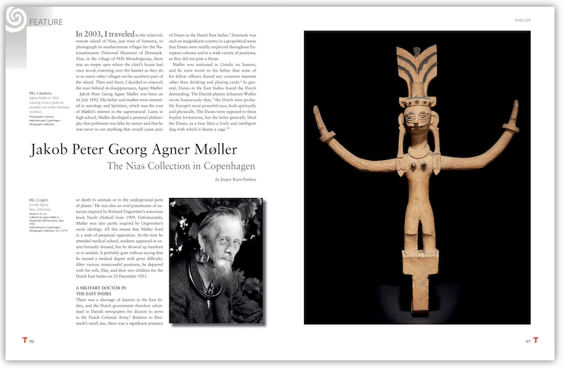 Agner Moller and the Nias collection in Copenhagen