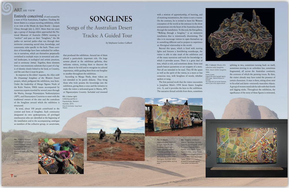 Songlines: Songs of the Australian Desert Tracks: A Visitor’s Guide