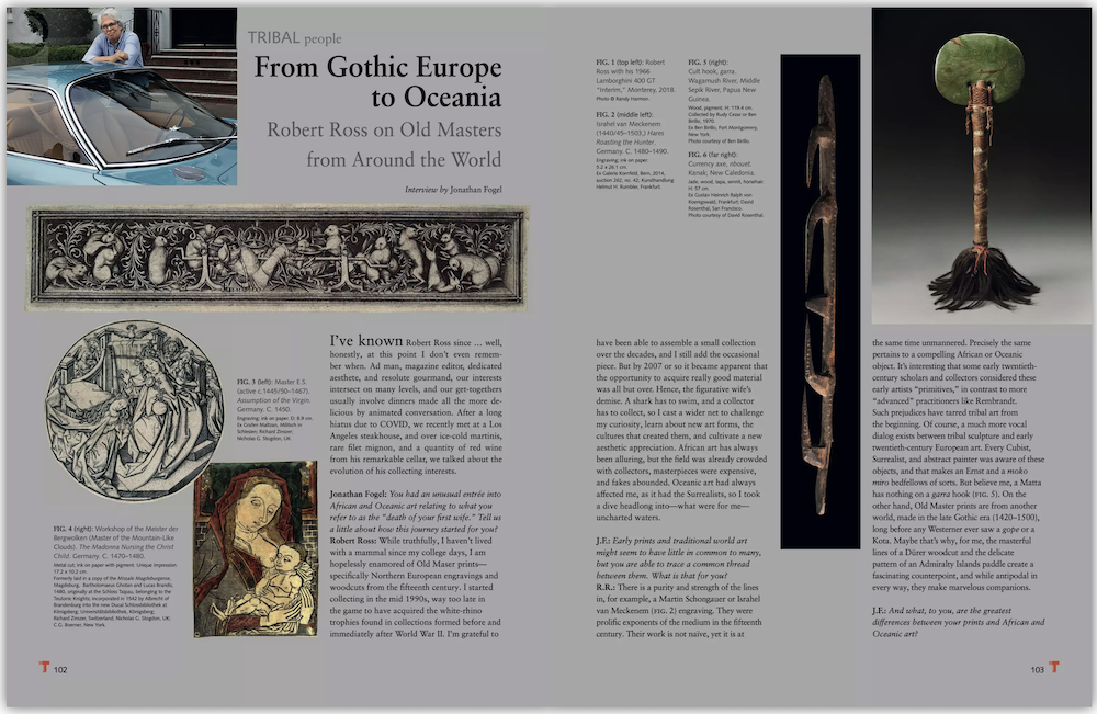 From Gothic Europe to l’Oceania: Robert Ross on Old Masters from Around the World