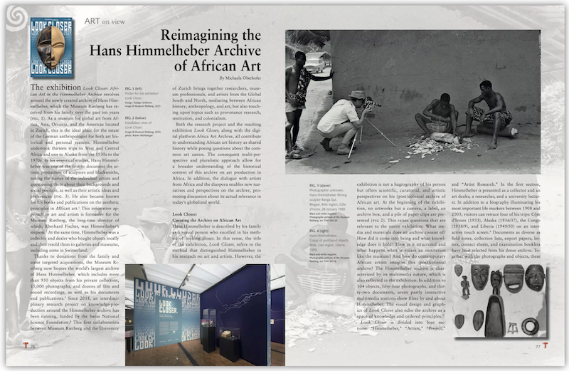         Reimagining the Hans Himmelheber Archive of African Art - Michaela Oberhofer