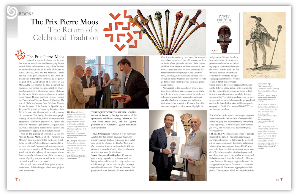 Pierre Moos Book Prize 2023
