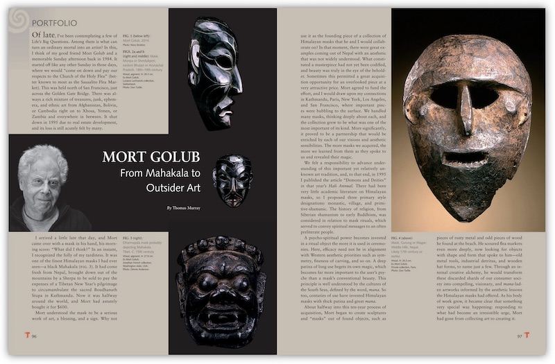 Tribal Art magazine 111 -  Spring 2024 - Mort Golub