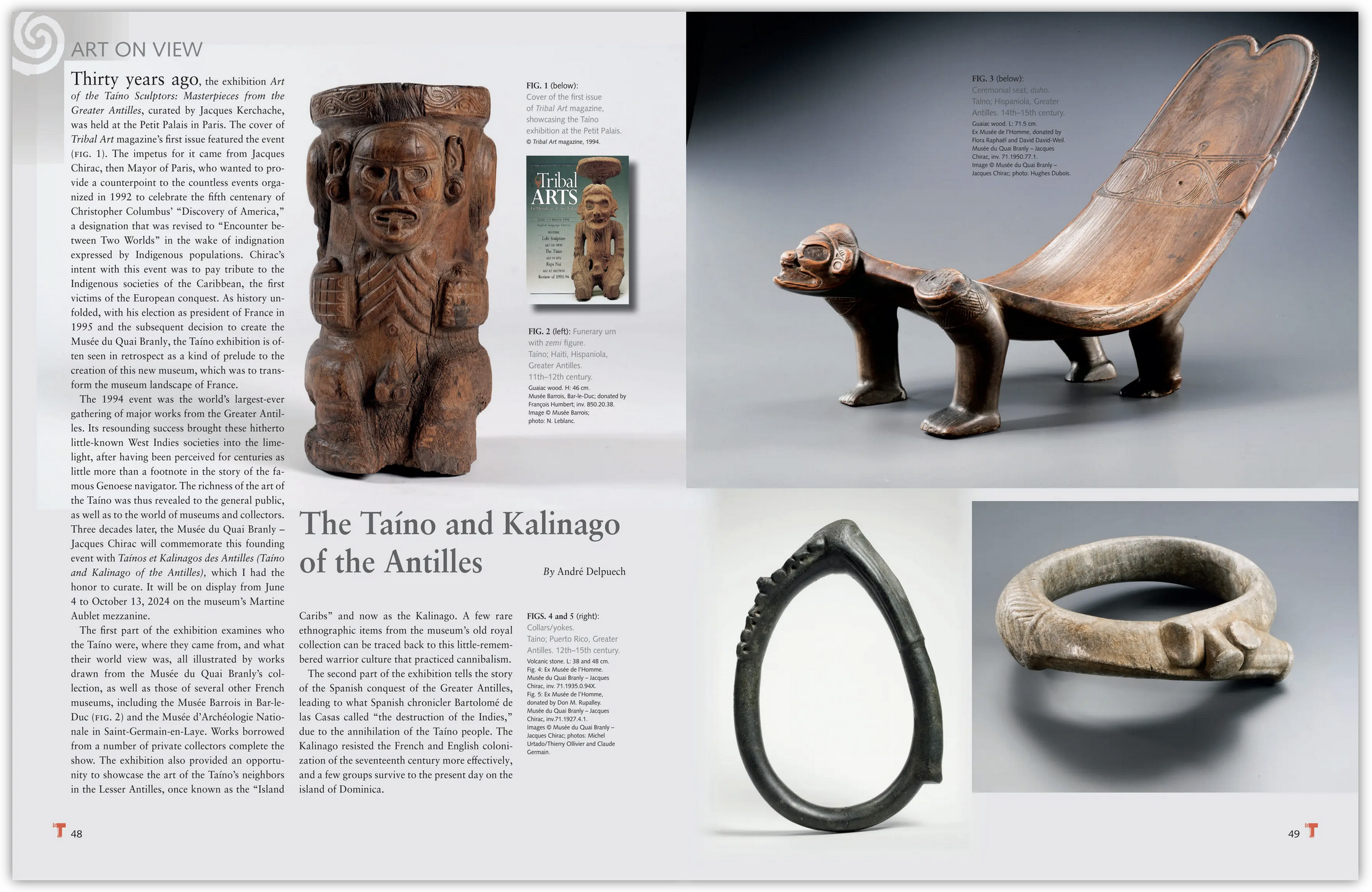     The Taíno and Kalinago of the Antilles By André Delpuech