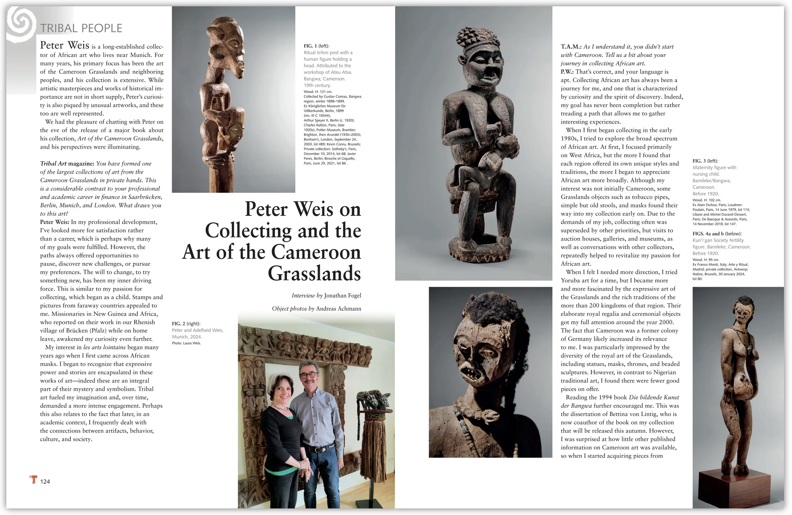 Peter Weis on Collecting and the Art of the Cameroon Grasslands By Jonathan Fogel