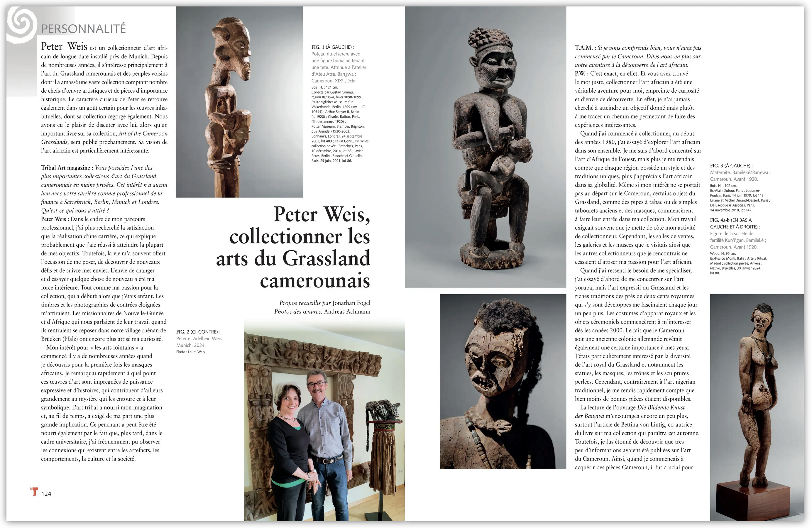     Peter Weis, collectionner les arts du Grassland camerounais Par Jonathan Fogel