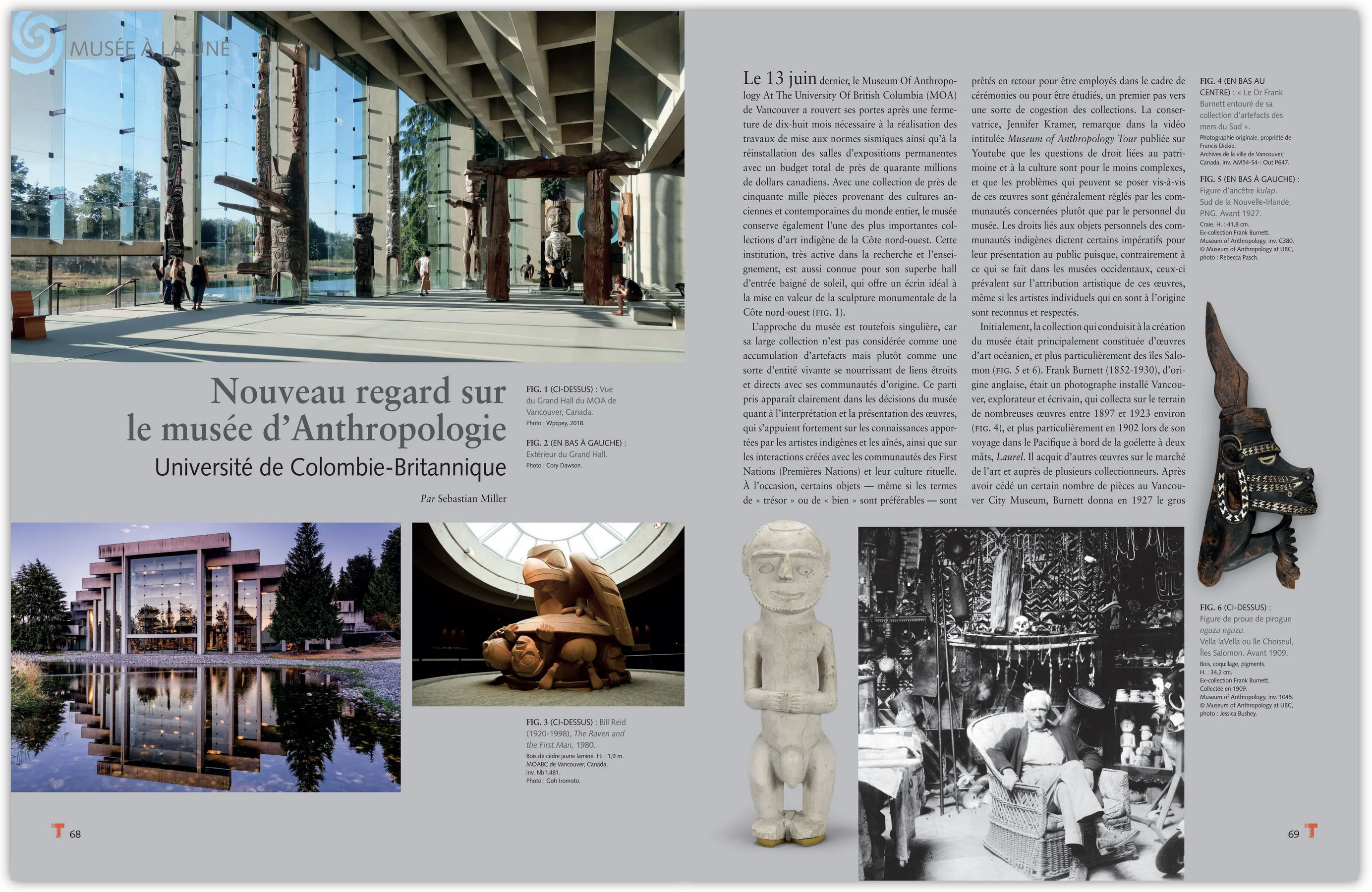     Nouveau regard sur le musée d’Anthropologie de l'Université de Colombie-Britannique Par Sebastian Miller