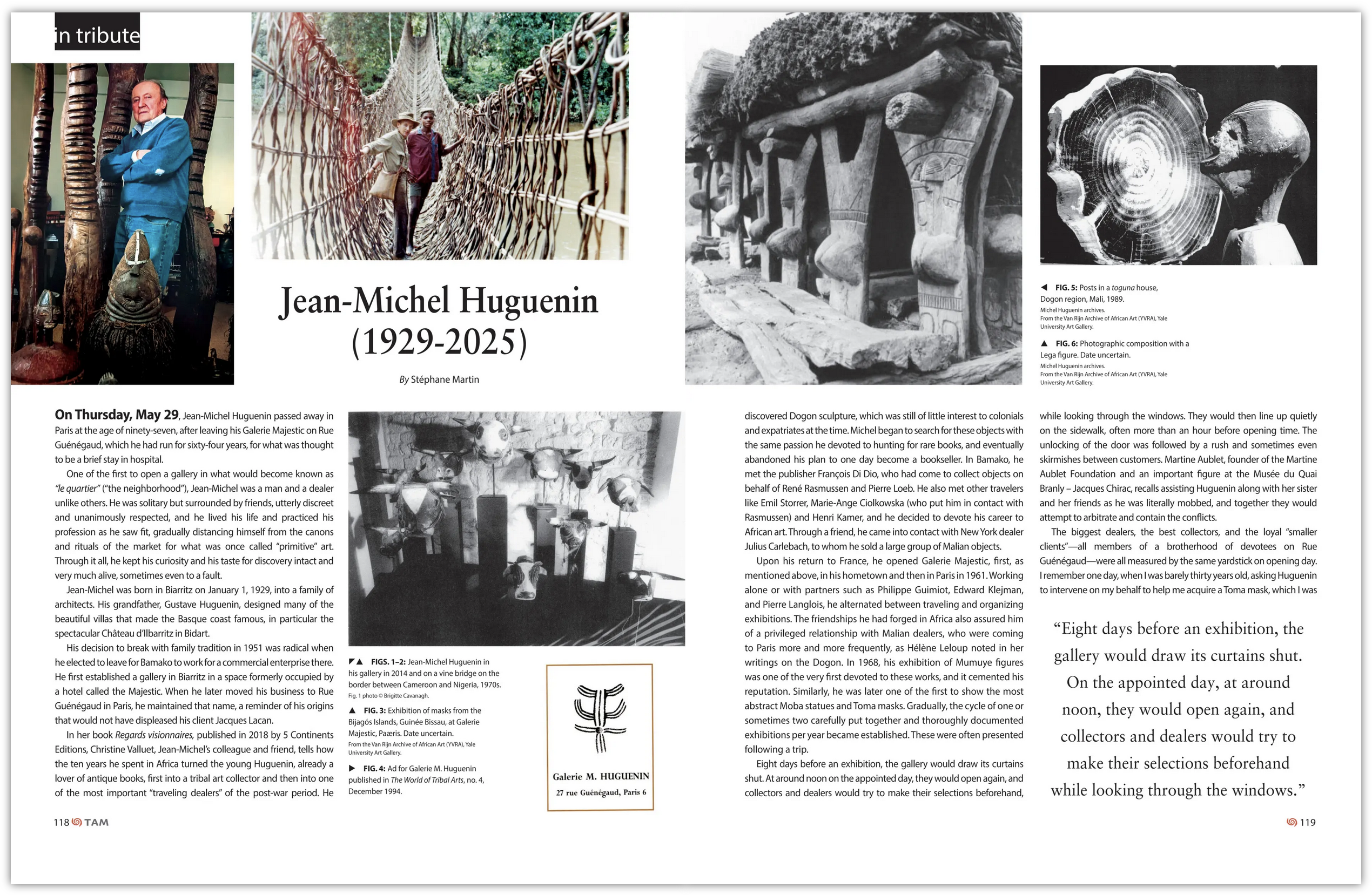 Jean-Michel Huguenin (1929-2025) 