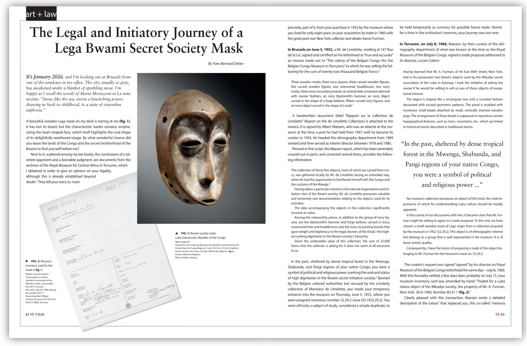 Tribal Art magazine 119 