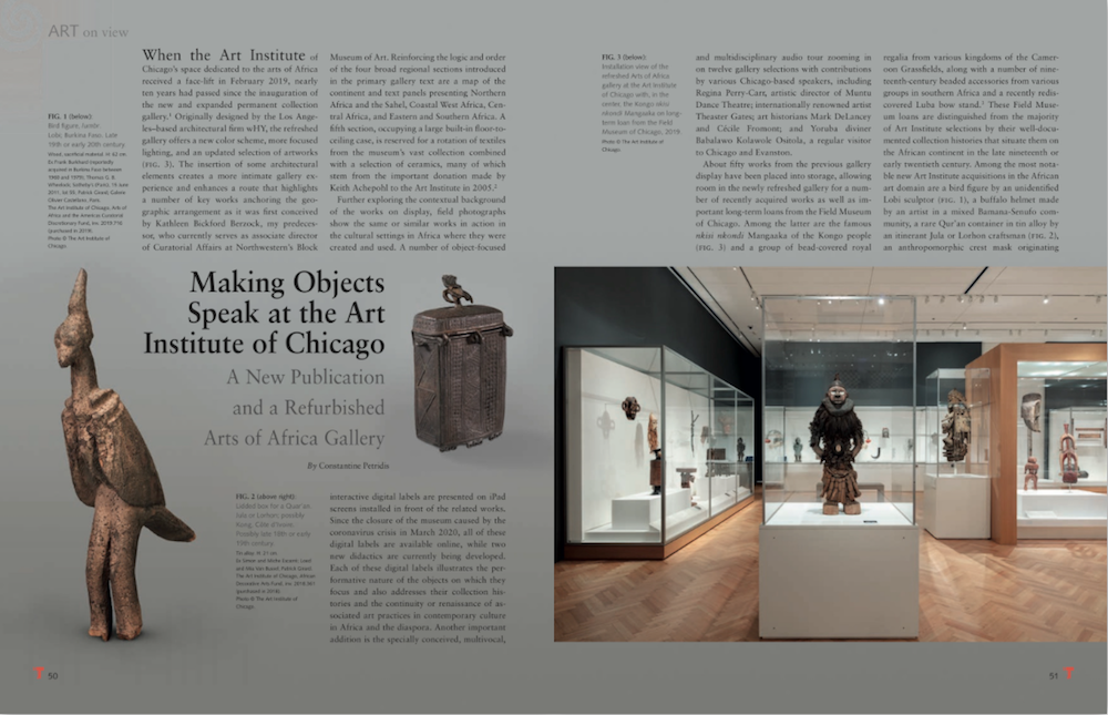 African Art at the Art Institute of Chicago Petridis