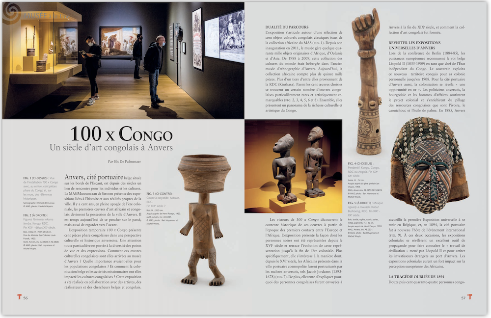 100 x Congo exhibition Antwerp