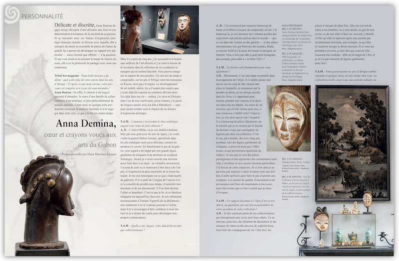 Anna Demina collectionneuse