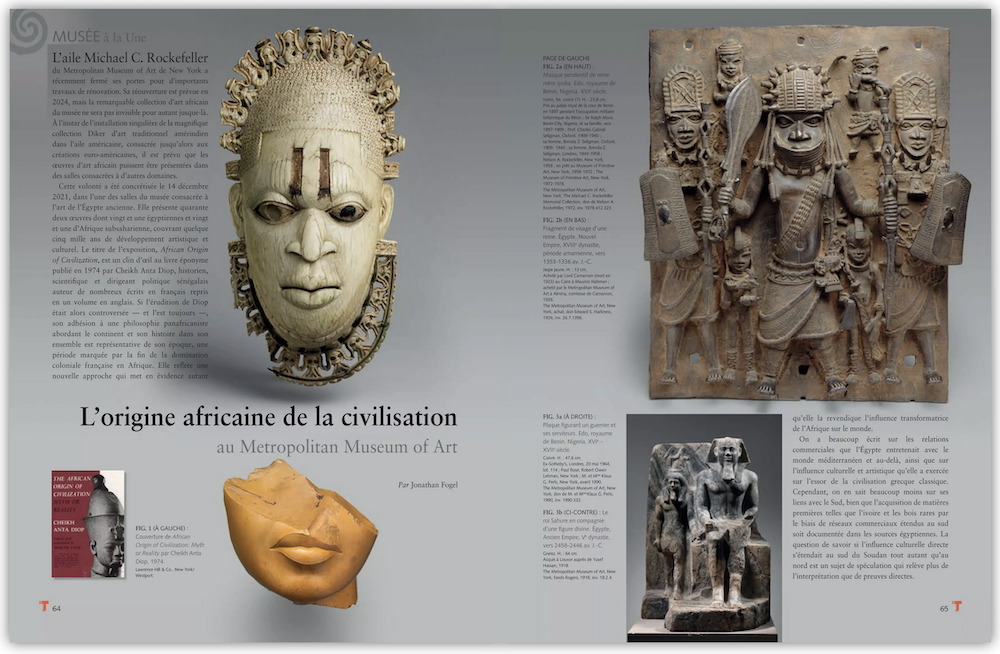 Origine civilisation - Metropolitan Museum New York - Tribal Art 103