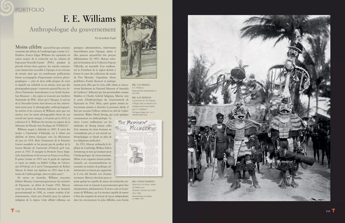 F. E. Williams. Anthropologue du gouvernement 