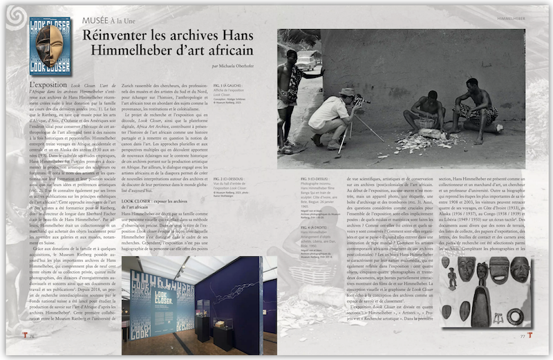         Réinventer les archives Hans Himmelheber d’art africain - Michaela Oberhofer