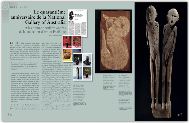         Le quarantième anniversaire de la National Gallery of Australia et les quinze dernières années de la collection d’art du Pacifique - Crispin Howarth