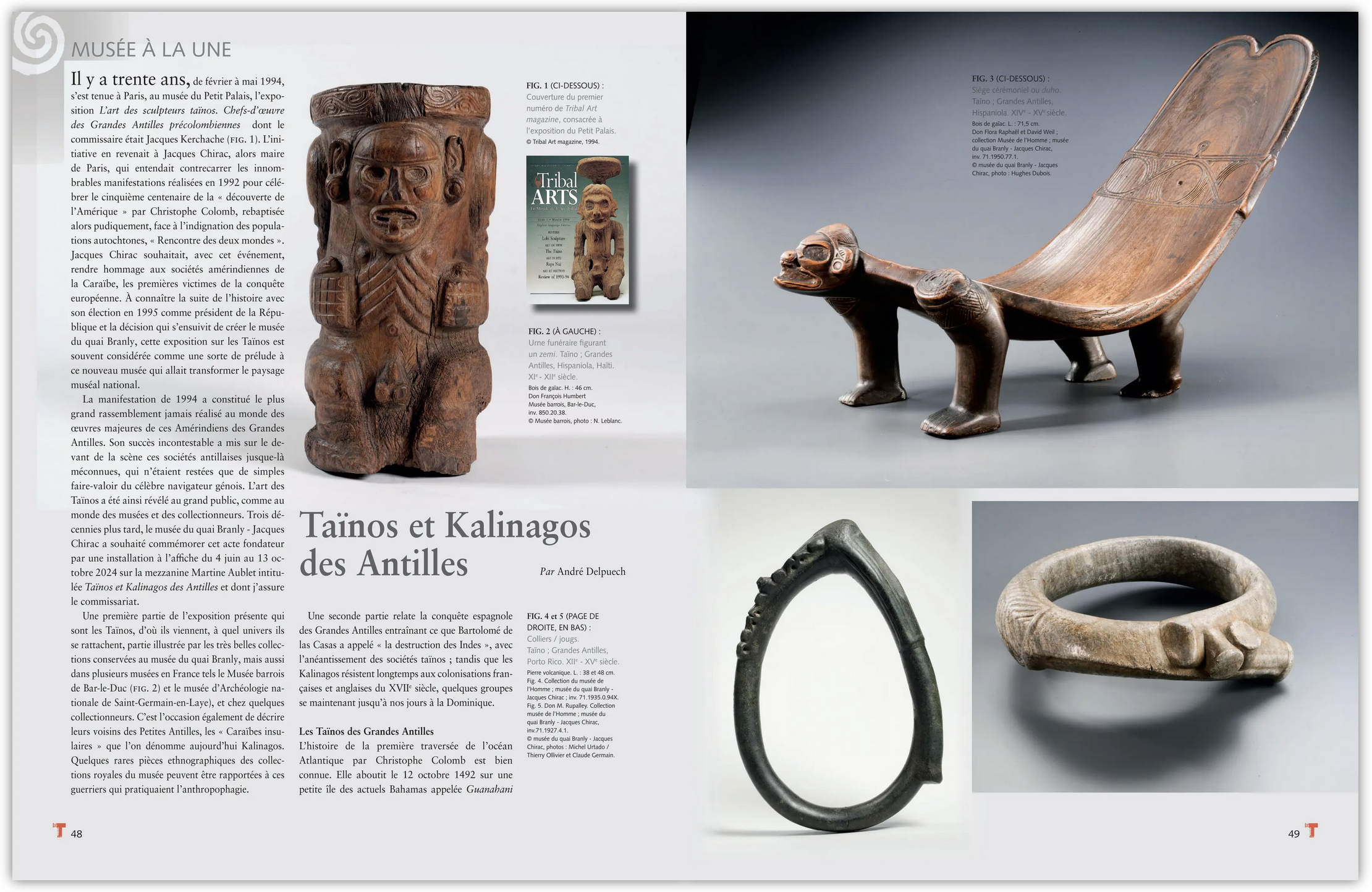 Taïnos et Kalinagos des Antilles Par André Delpuech