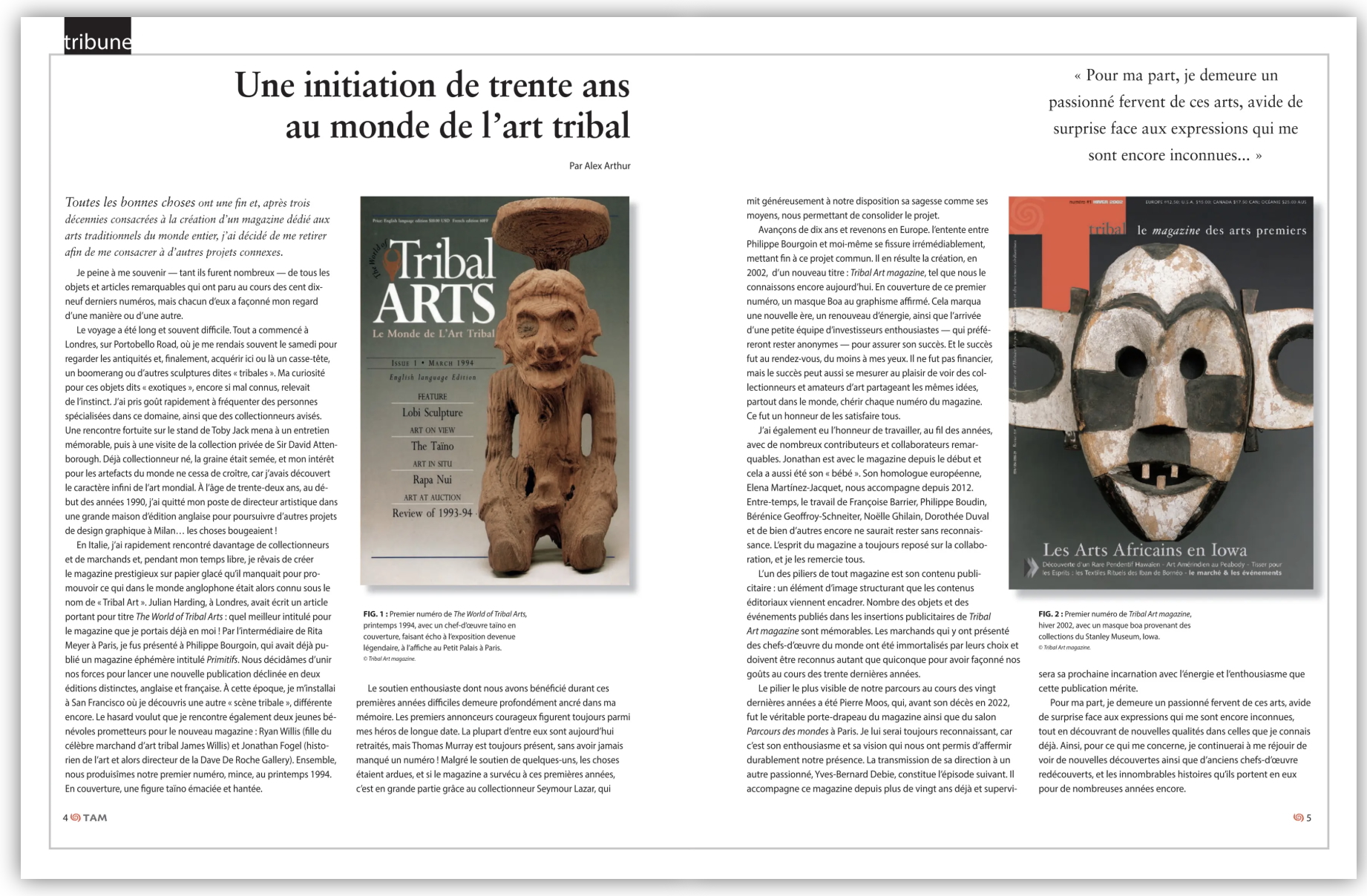 Tribal Art magazine 119