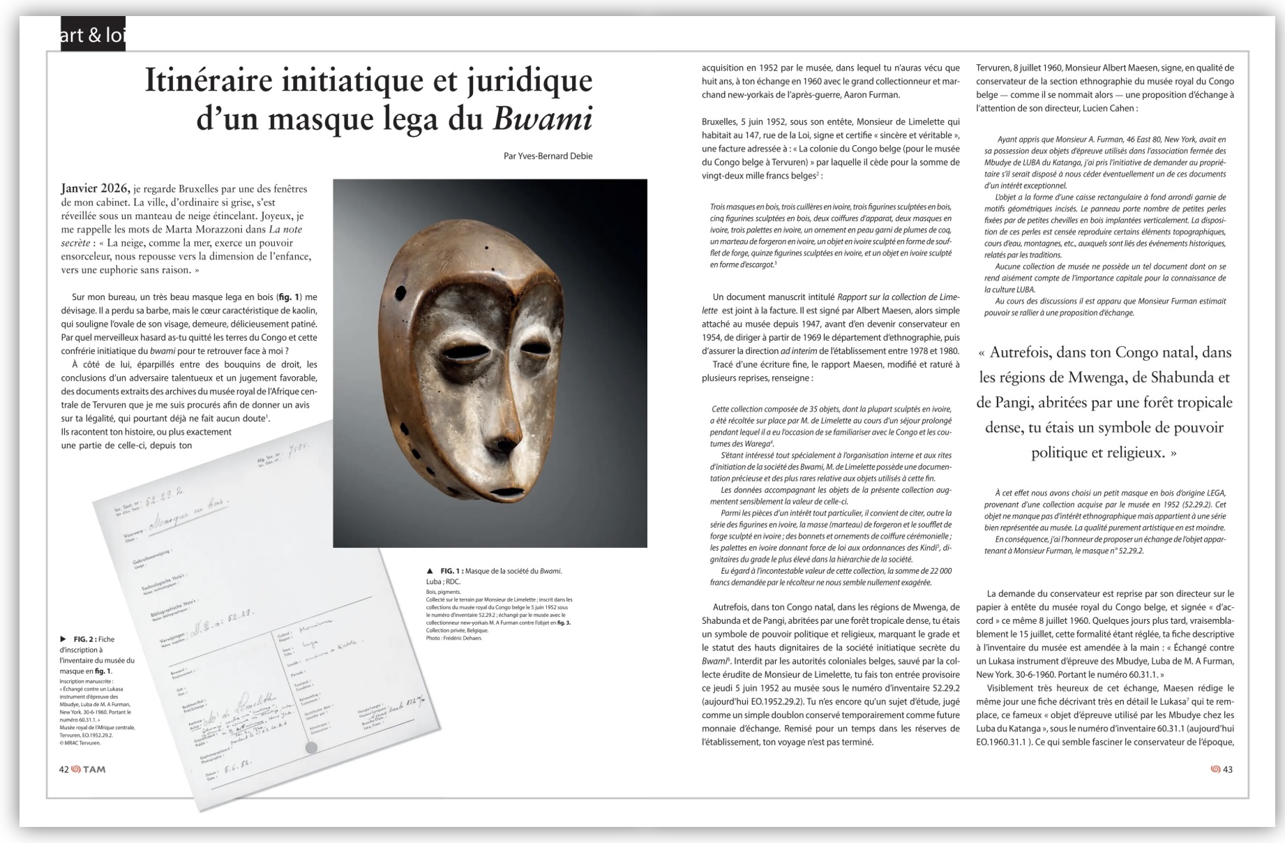 Tribal Art magazine 119 